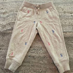 Polo Ralph Lauren Tan Sweatpants